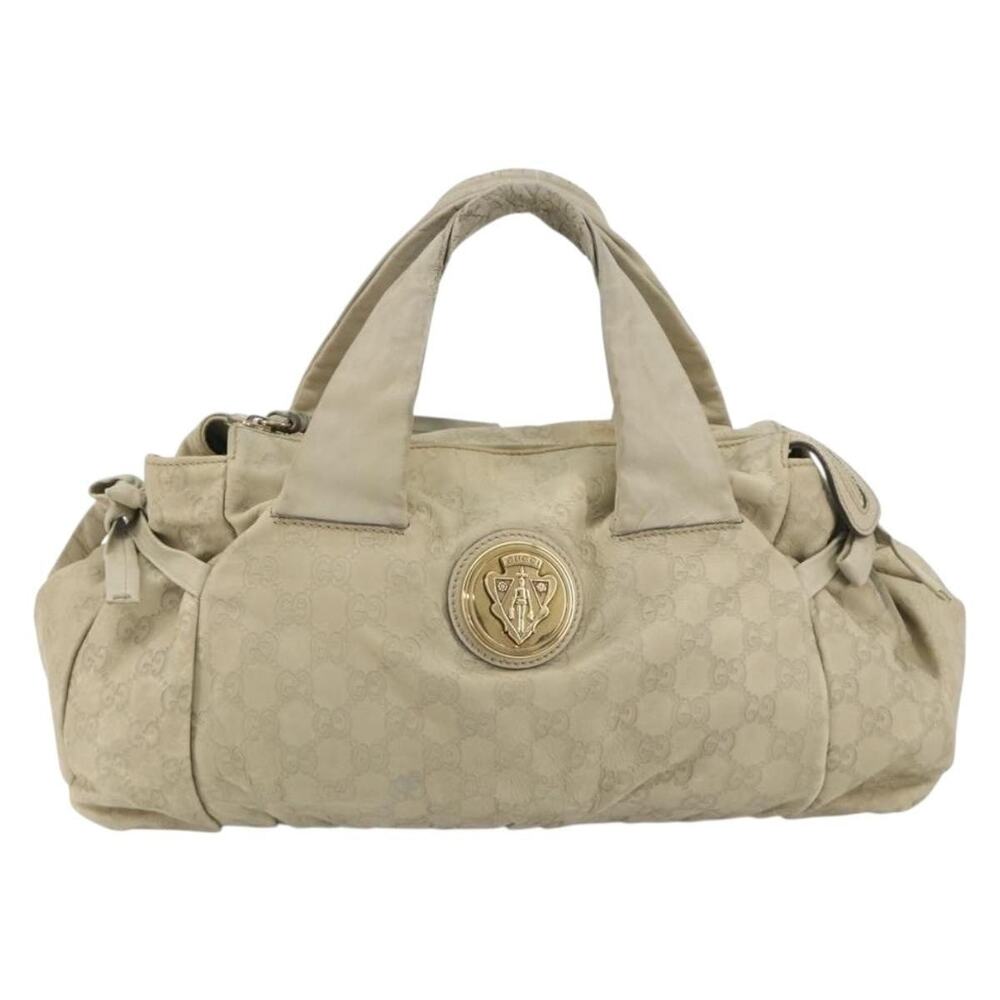 Gucci GG Canvas Guccissima Handbag White